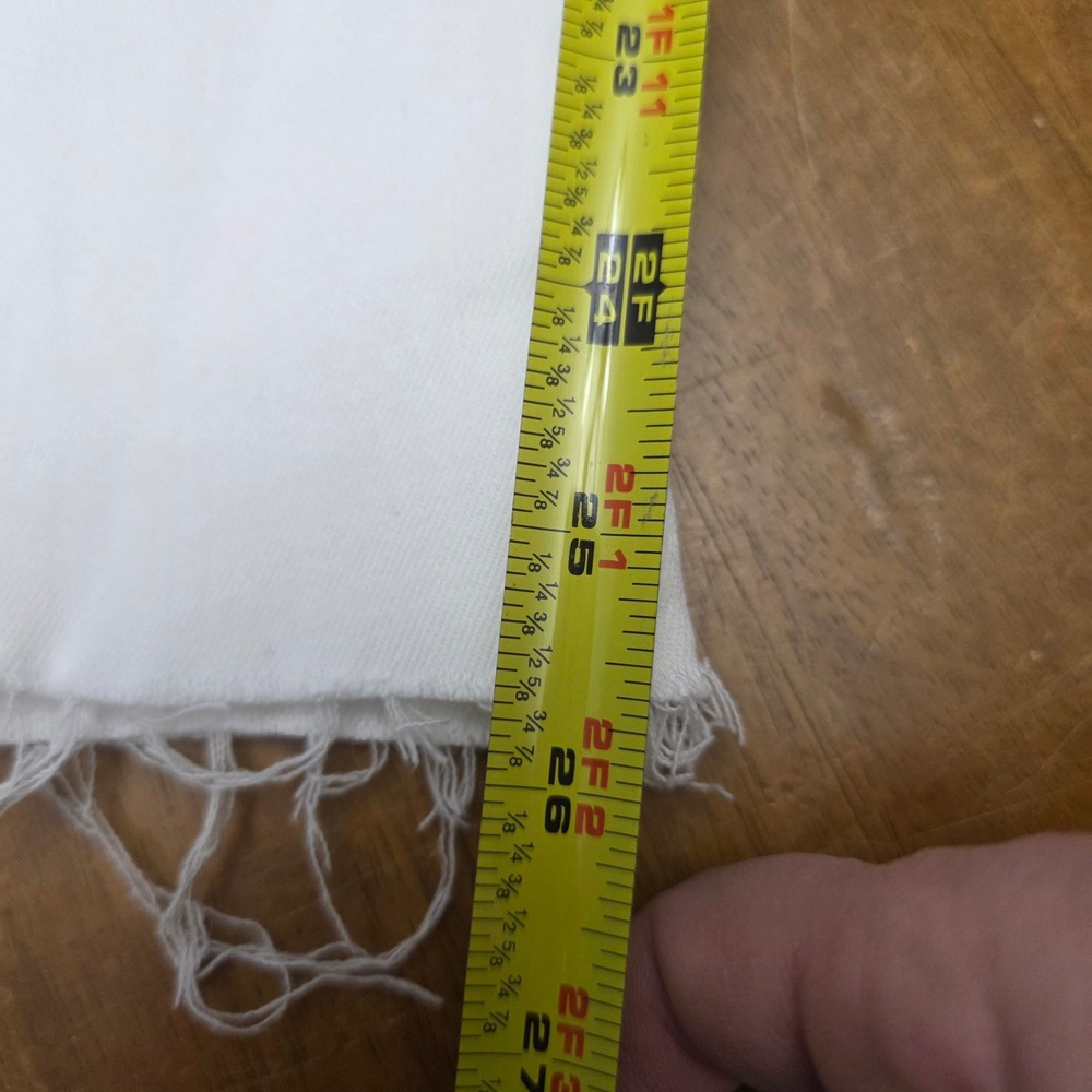 AG Adriano Goldschmied Farrah Skinny Ankle Jeans Womens 25 White High Rise - Picture 10 of 12